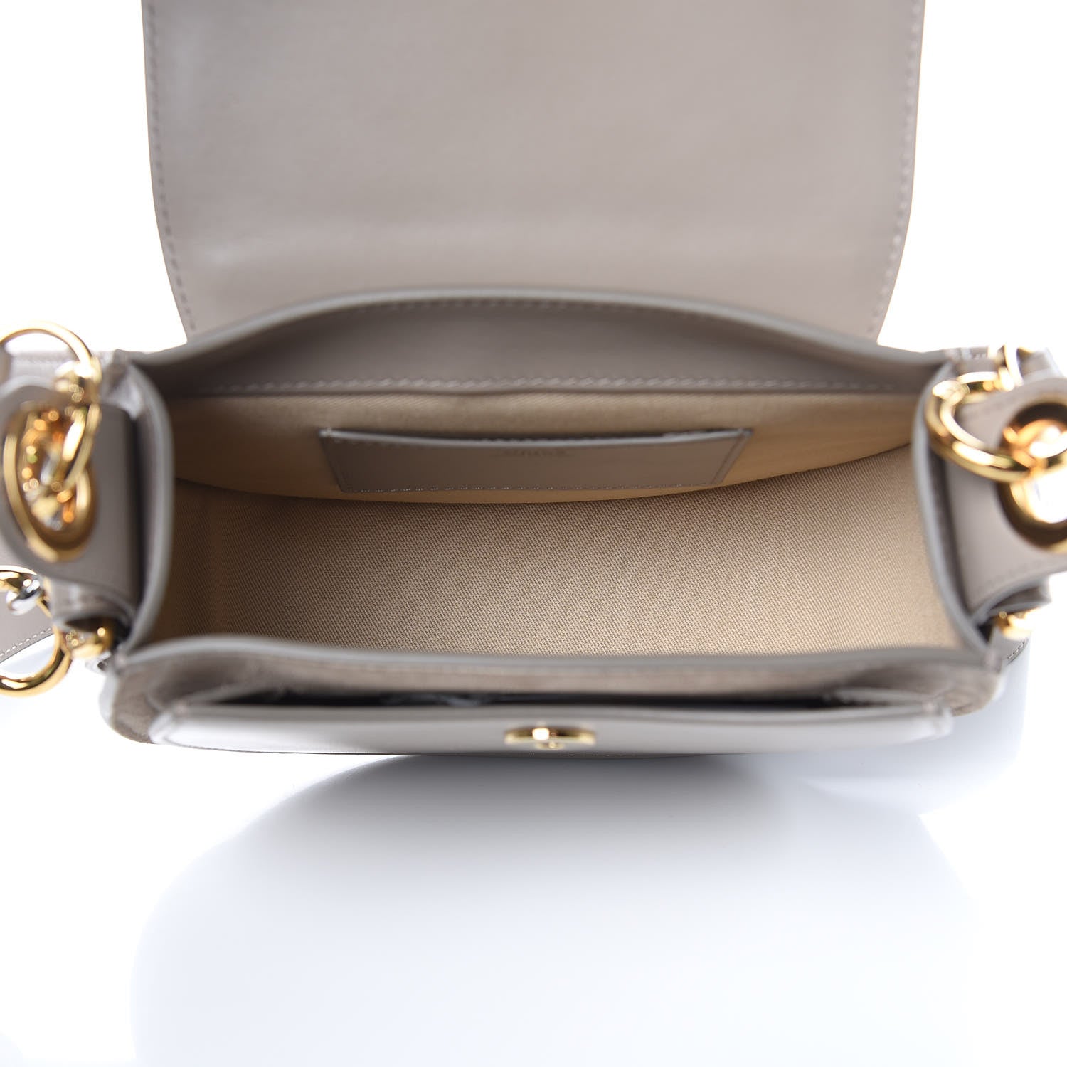 Chloe Calfskin Small Tess Bag Motty Grey 5 of 9