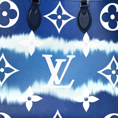 Louis Vuitton Monogram Escale Onthego GM Blue 8 of 12