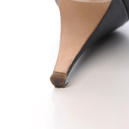 Hermes Nappa Perfore Grenade Pumps 36.5 Black 12 of 18