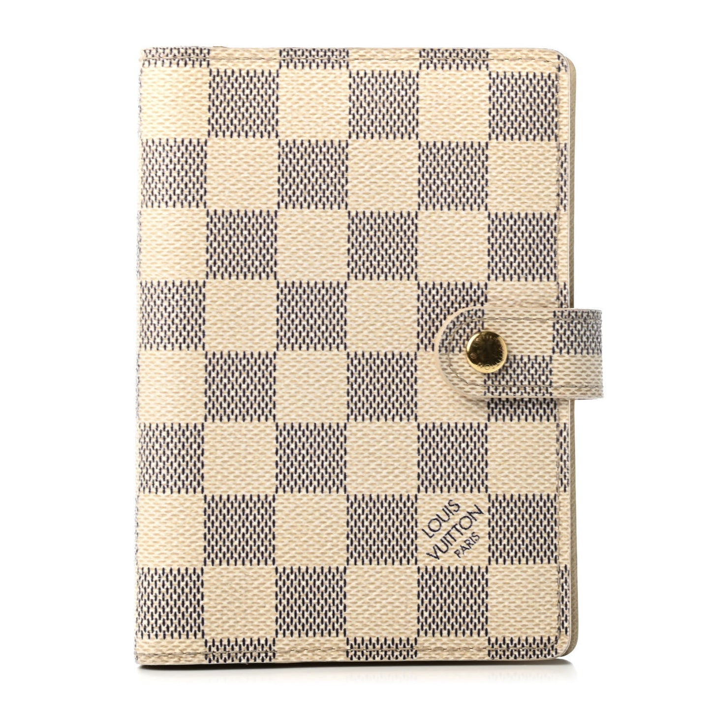 Damier Azur Small Ring Agenda Cover