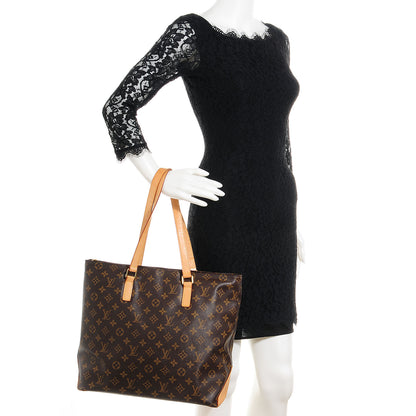 Louis Vuitton Monogram Cabas Mezzo 2 of 7