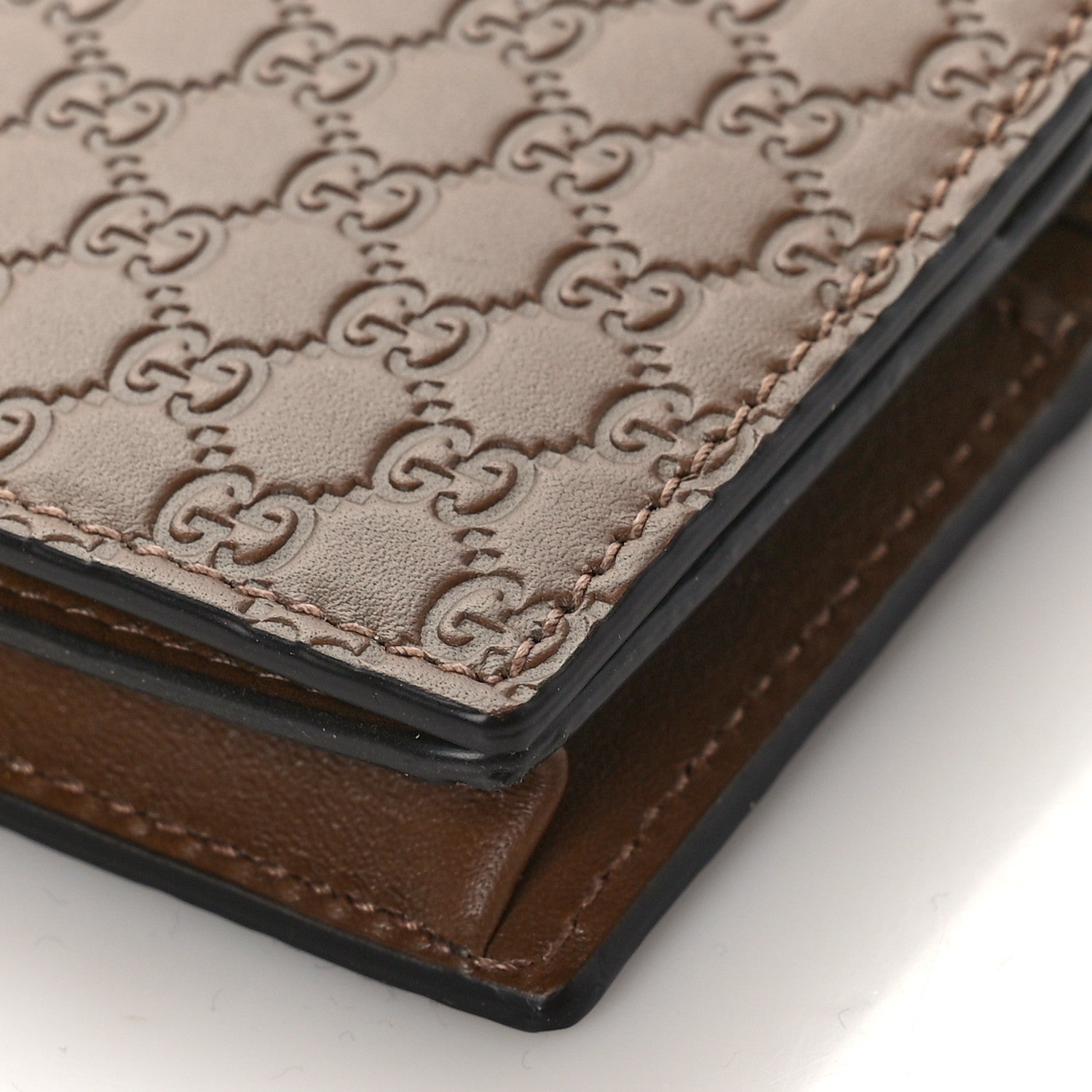 Gucci Microguccissima Card Case Wallet Acero 8 of 8