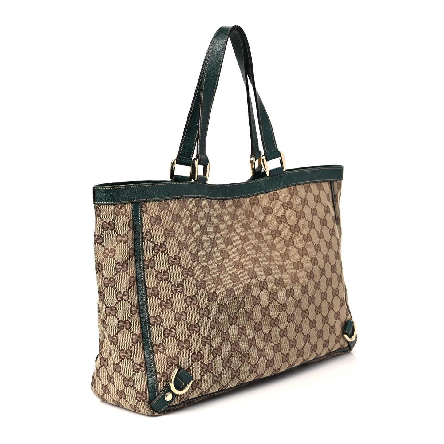 Monogram Large Abbey Tote Green
