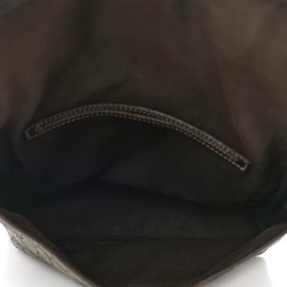 Gucci GG Plus Monogram Small Flap Messenger Bag Beige Dark Brown 9 of 17