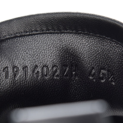 Hermes Calfskin Perforated Mens Starter Sneakers 45.5 Black 9 of 12