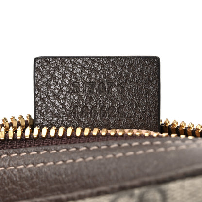 Gucci GG Supreme Monogram Web Small Ophidia Belt Bag 85 34 Dark Brown 7 of 11