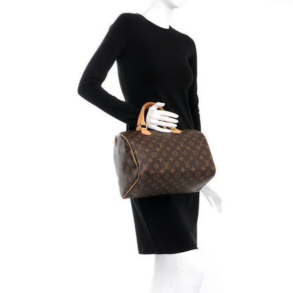 Louis Vuitton Monogram Speedy 30 2 of 9