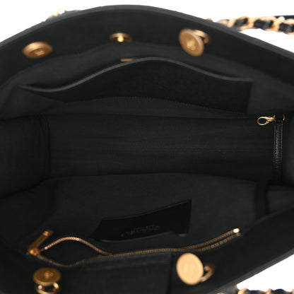 Chanel Caviar Quilted Large Shopping Tote Black 5 of 9