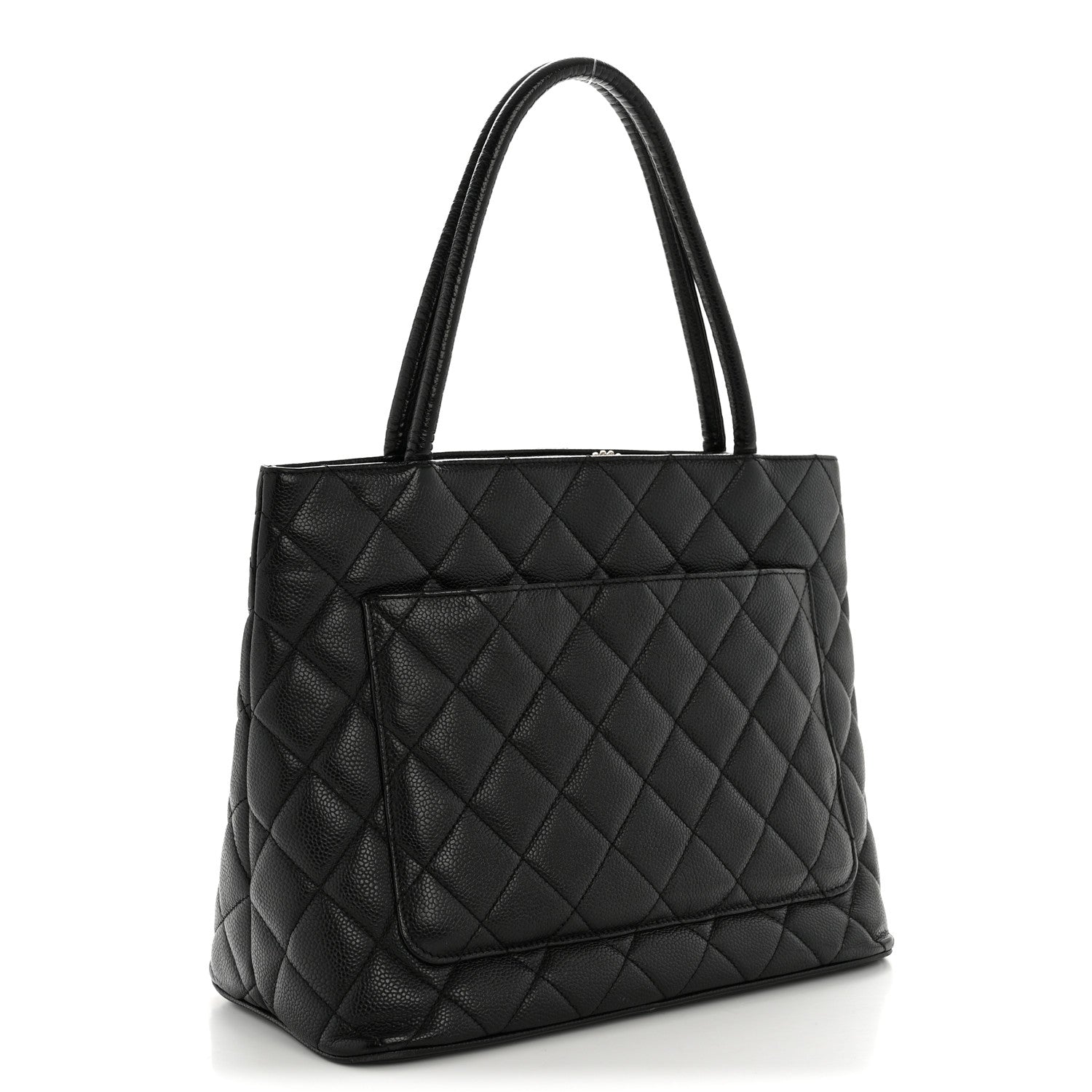 Chanel Caviar Quilted Medallion Tote Black 3 of 15