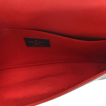 Louis Vuitton Empreinte Pochette Felicie Chain Wallet Marine Rouge 6 of 10