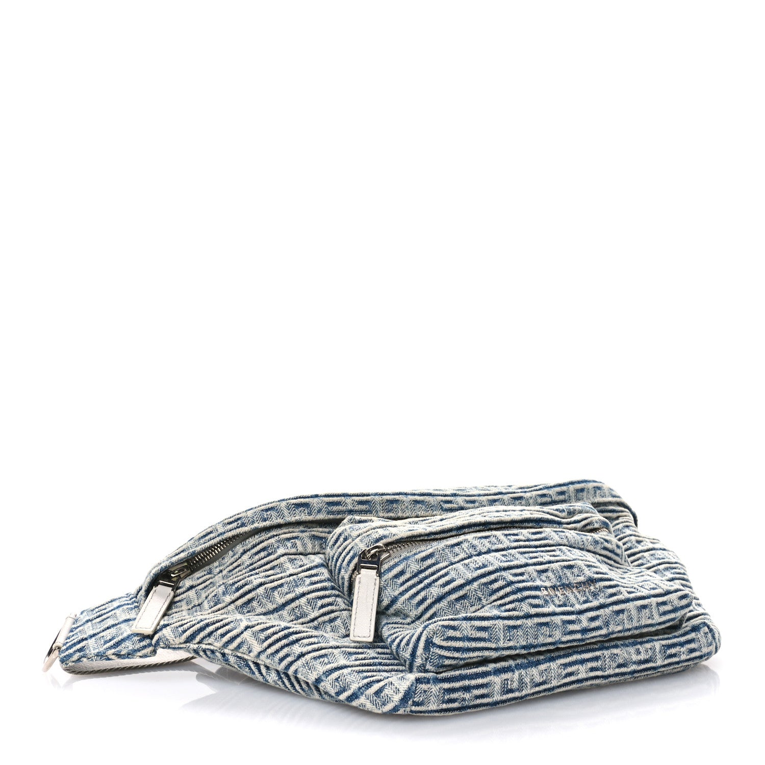 Givenchy Denim Logo 4G Print Belt Bag Light Blue 4 of 10