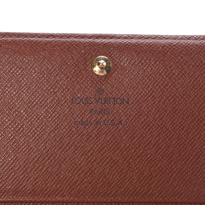Louis Vuitton Monogram Porte-Monnaie Tresor Wallet 6 of 11