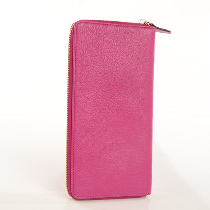 Mulberry Glossy Goat Zip Around Travel Wallet Pink 3 of 8