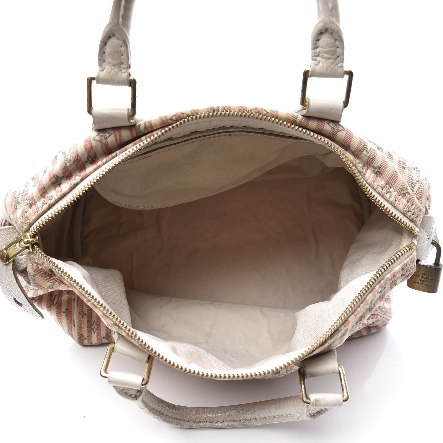 Louis Vuitton Mini Lin Croisette Speedy 30 Rouge 4 of 11