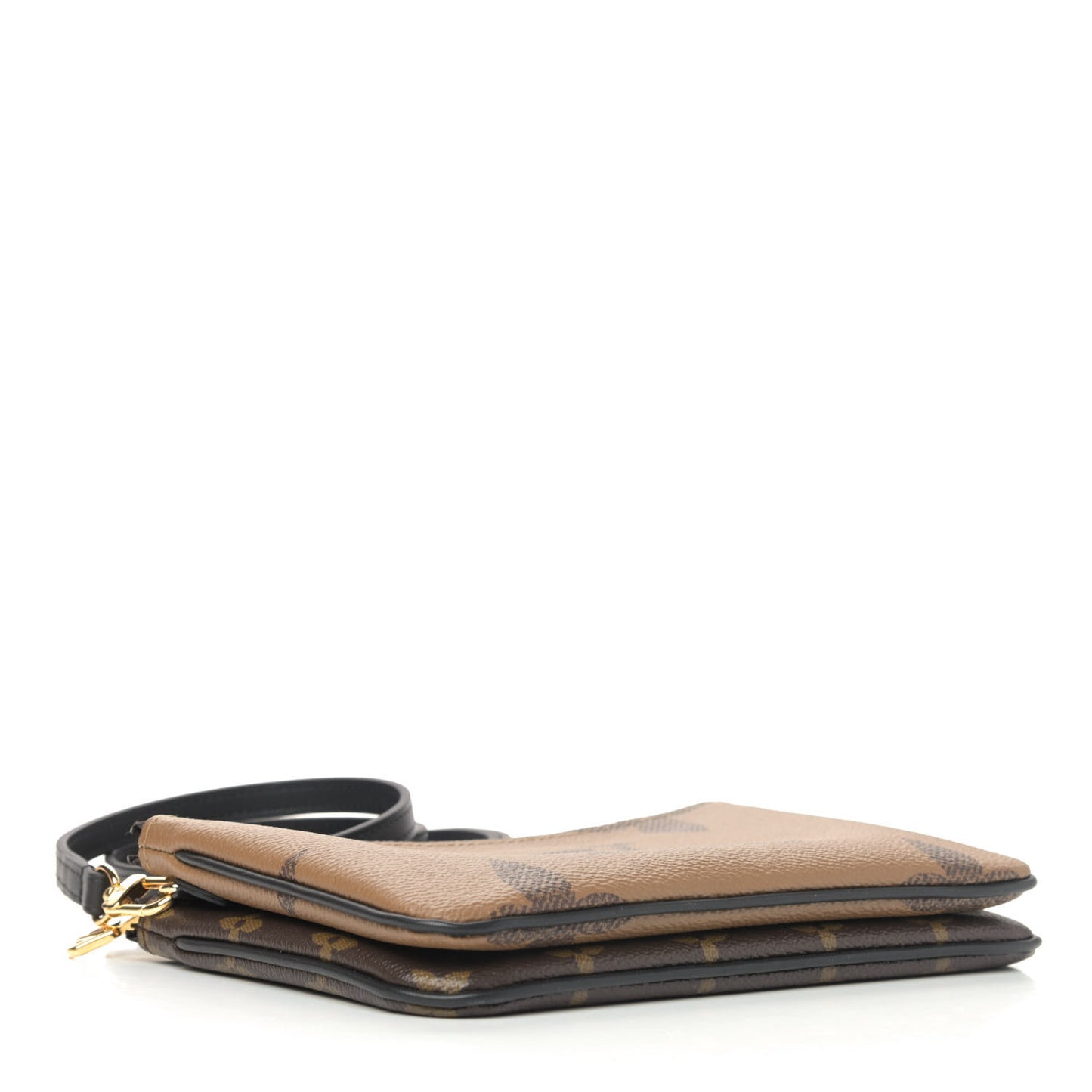 Reverse Monogram Giant Double Zip Pochette