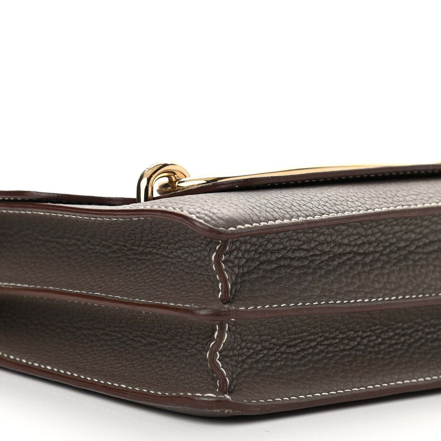 Hermes Taurillon Clemence Sac Roulis 23 Etain 8 of 11