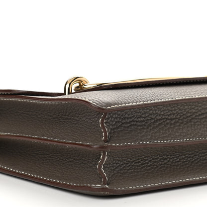 Hermes Taurillon Clemence Sac Roulis 23 Etain 8 of 11