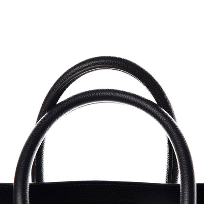 Celine Drummed Calfskin Mini Luggage Black 18 of 18