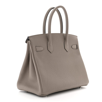Hermes Togo BIRKIN 30 Gris Asphalte 3 of 11