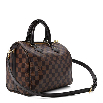 Louis Vuitton Damier Ebene Speedy Bandouliere 25 3 of 13