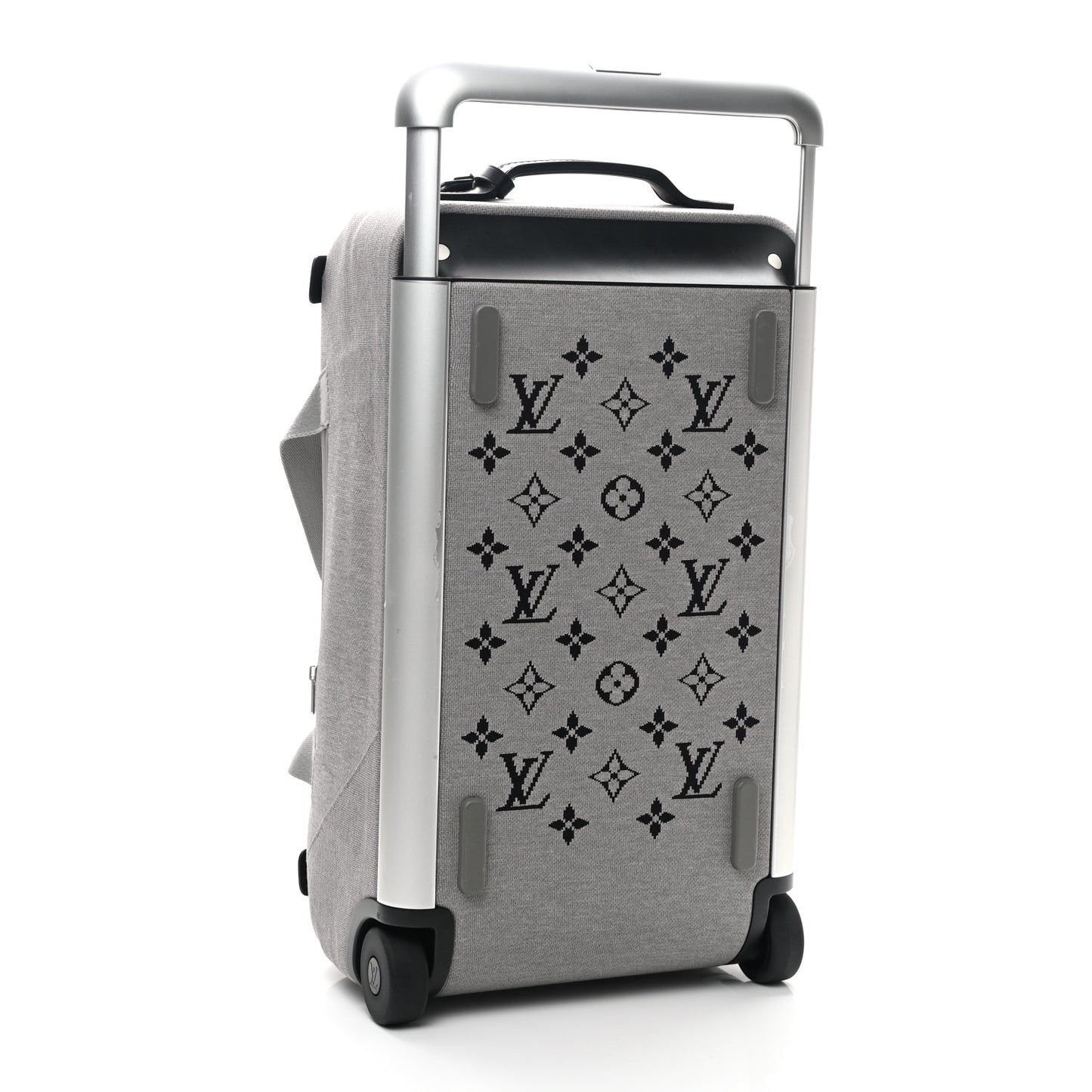 Knit Monogram Horizon Soft Duffle 55 Grey