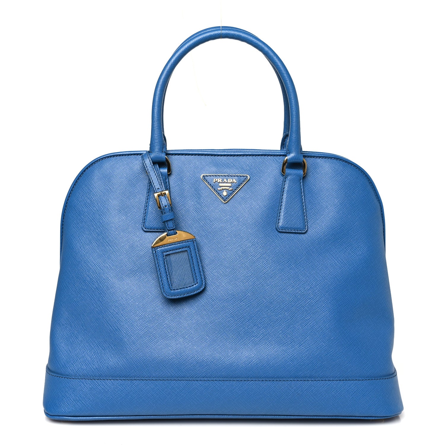 Prada Saffiano Lux Medium Promenade Tote Cobalto 1 of 11