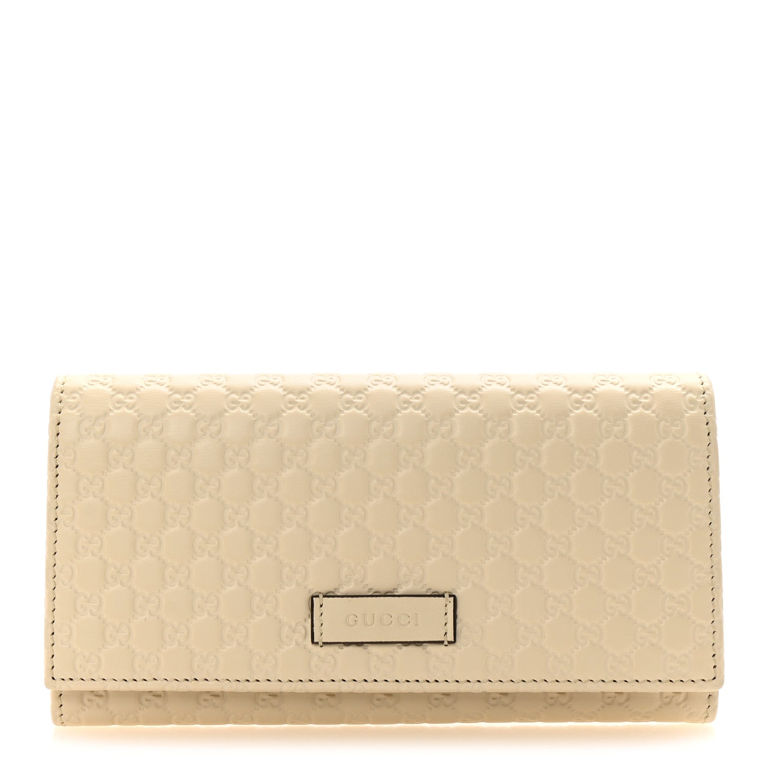 Gucci Soft Microguccissima Continental Wallet White 1 of 8