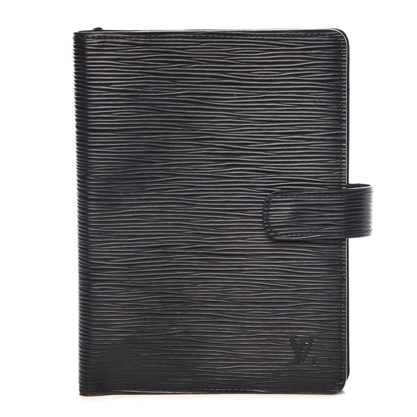 Epi Medium Ring Agenda Cover Black