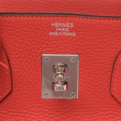 Hermes Togo Birkin 35 Rouge Pivoine 24 of 36
