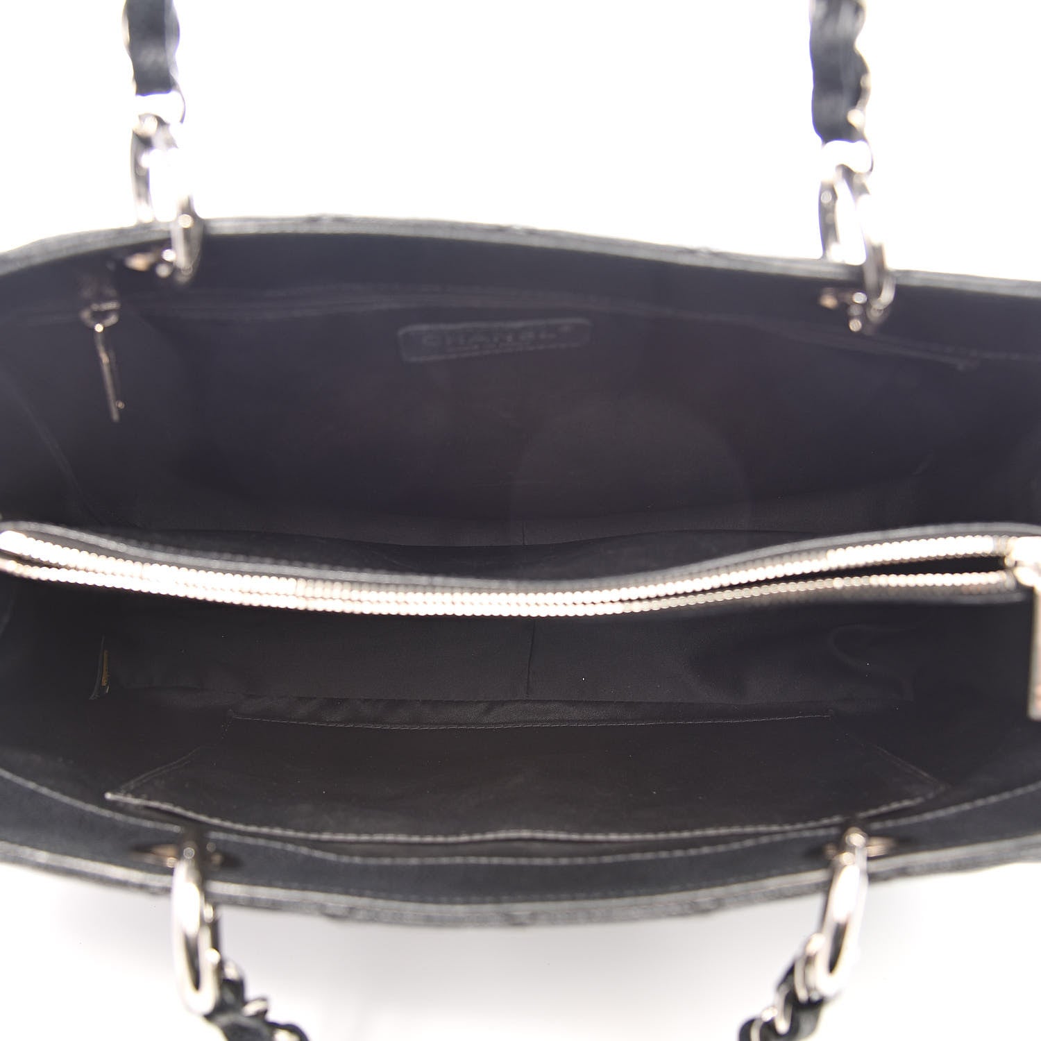 Chanel Caviar Quilted Grand Shopping Tote GST Black 5 of 12