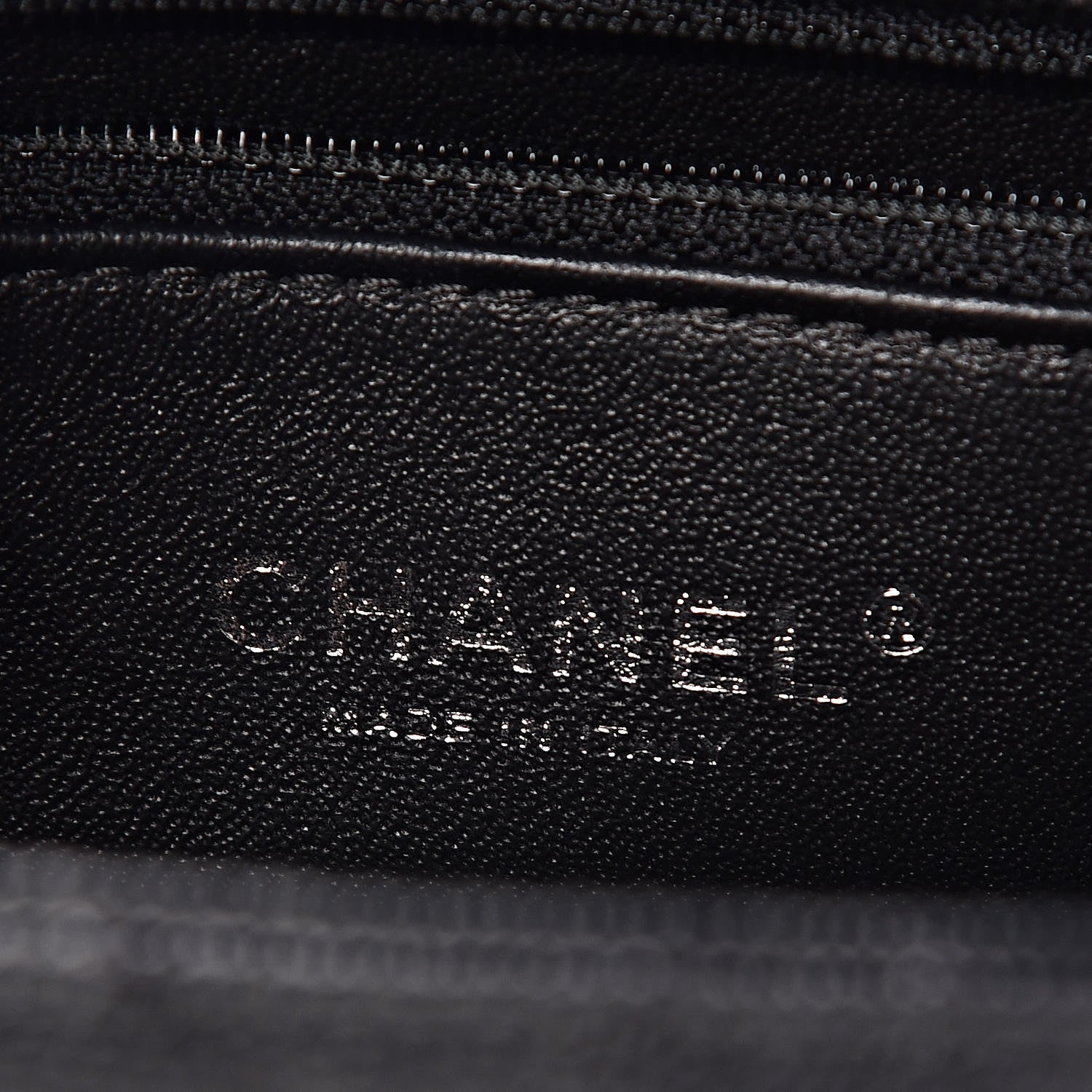 Chanel Caviar Lizard Quilted Mini Coco Handle Flap Black 8 of 9