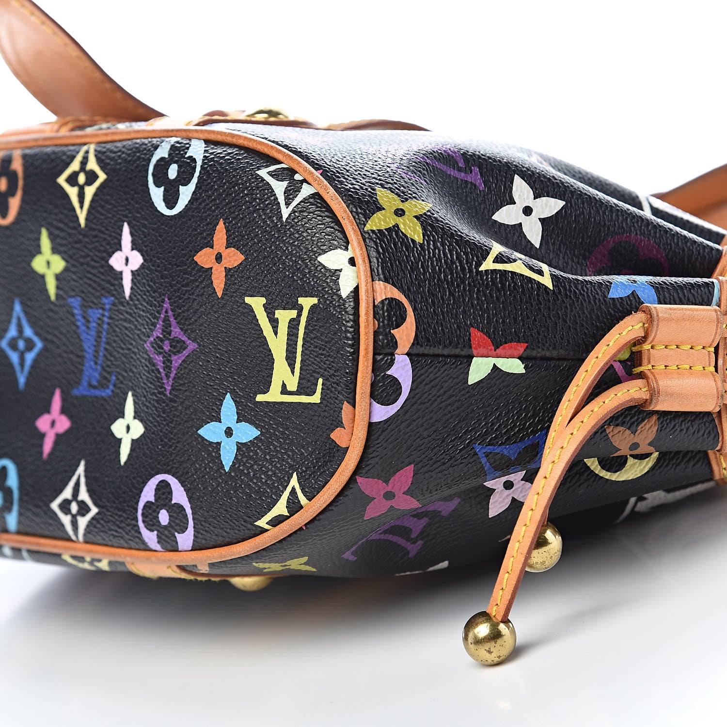 Louis Vuitton Monogram Multicolor Theda GM Black 10 of 11
