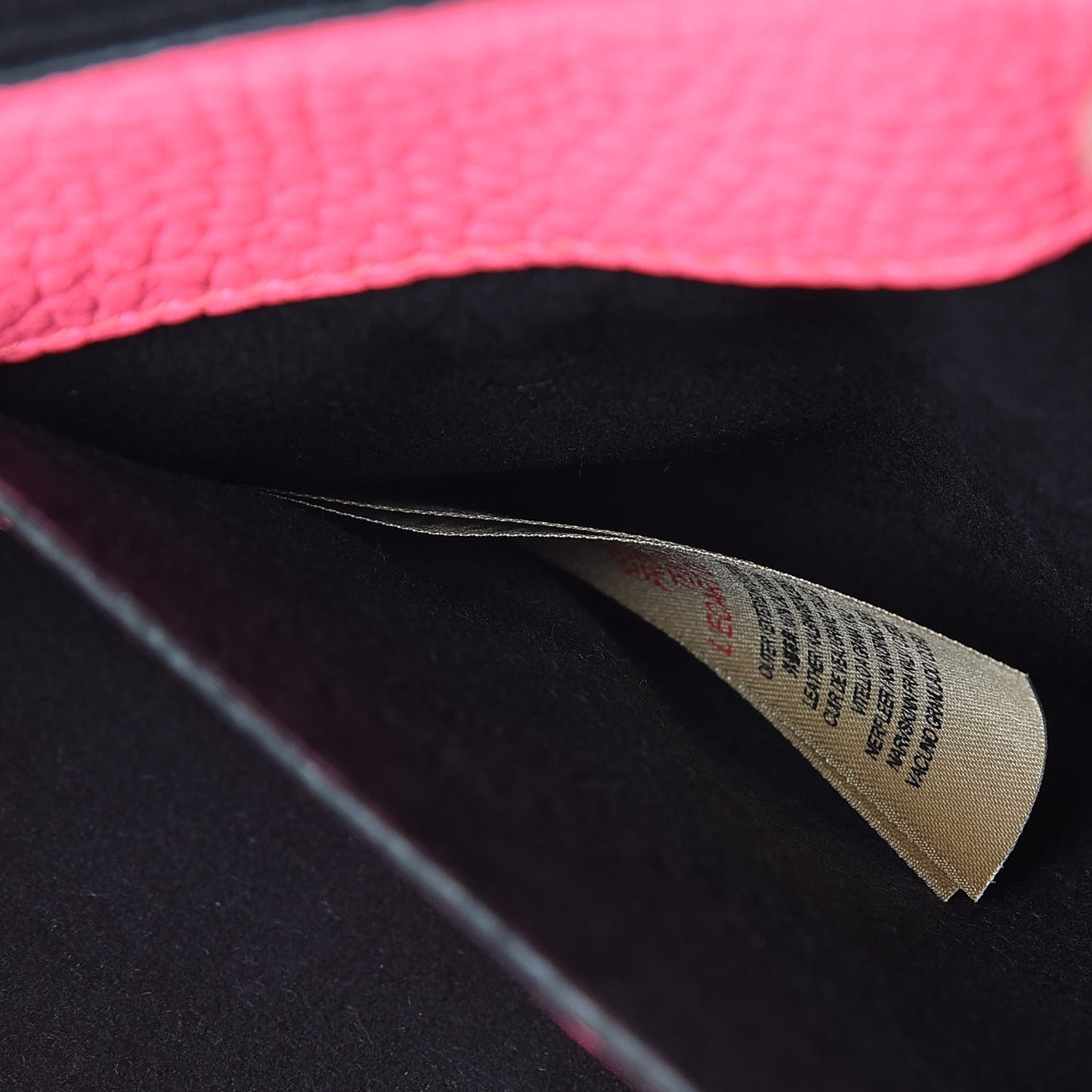 Calfskin Smooth Grain Small Burleigh Crossbody Bag Neon Pink