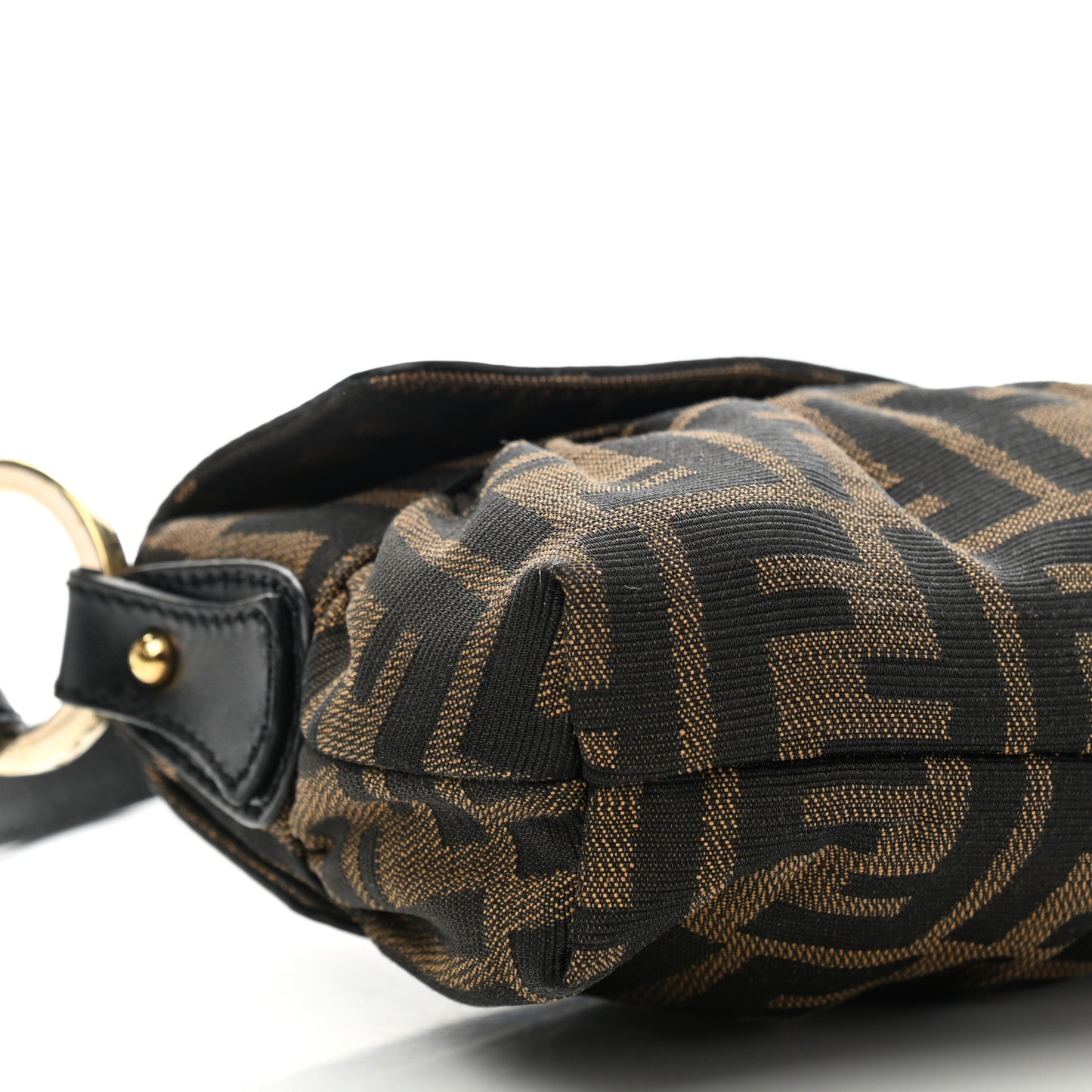 Zucca Mini Chef Shoulder Bag Tobacco Black