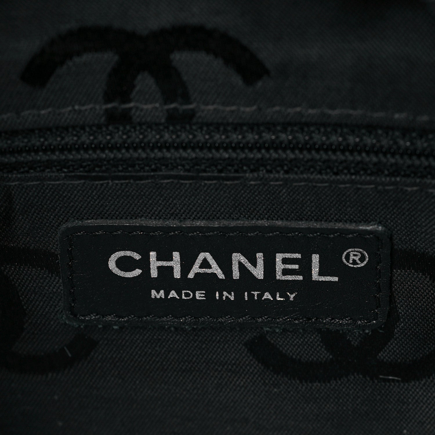 Chanel Calfskin Quilted Large Cambon Tote Beige Black 7 of 12