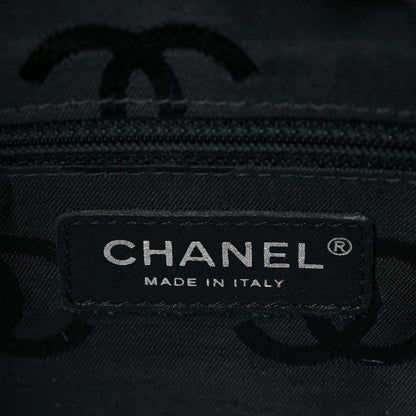 Chanel Calfskin Quilted Large Cambon Tote Beige Black 7 of 12