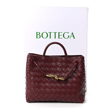 Bottega Veneta Nappa Intrecciato Small Andiamo Shoulder Bag Barolo 10 of 10