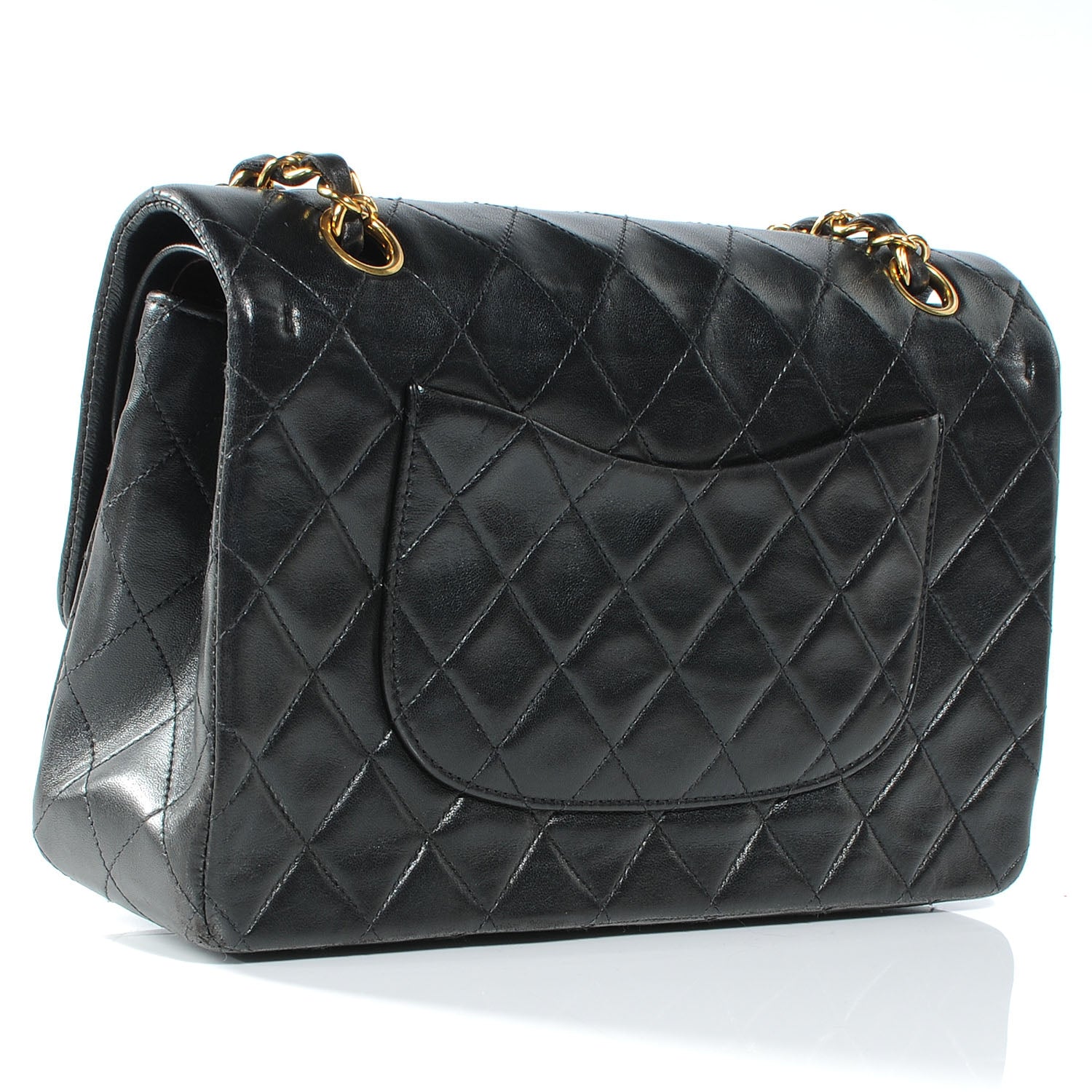 Chanel Lambskin Medium Double Flap Black 3 of 7
