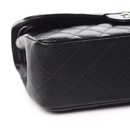 Chanel Caviar Quilted Jumbo Double Flap Black 9 of 12