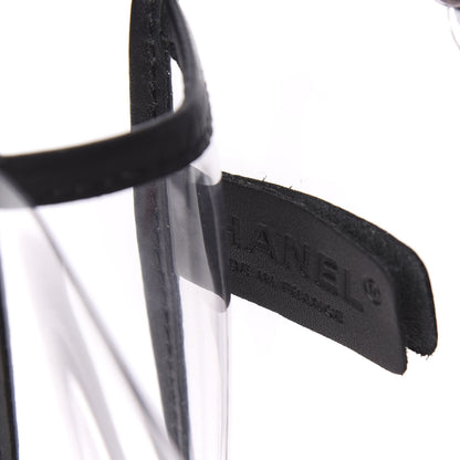 Chanel Lambskin Vinyl Large Naked Flap Black 5 of 9