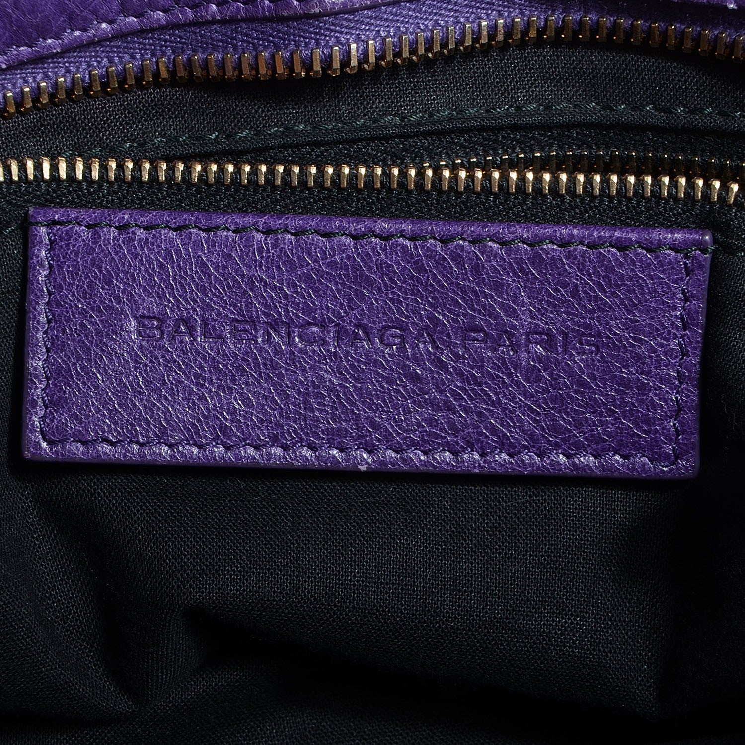 Balenciaga Agneau Giant 12 Rose Gold Hardware City Dark Violet 9 of 12