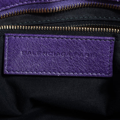 Balenciaga Agneau Giant 12 Rose Gold Hardware City Dark Violet 9 of 12