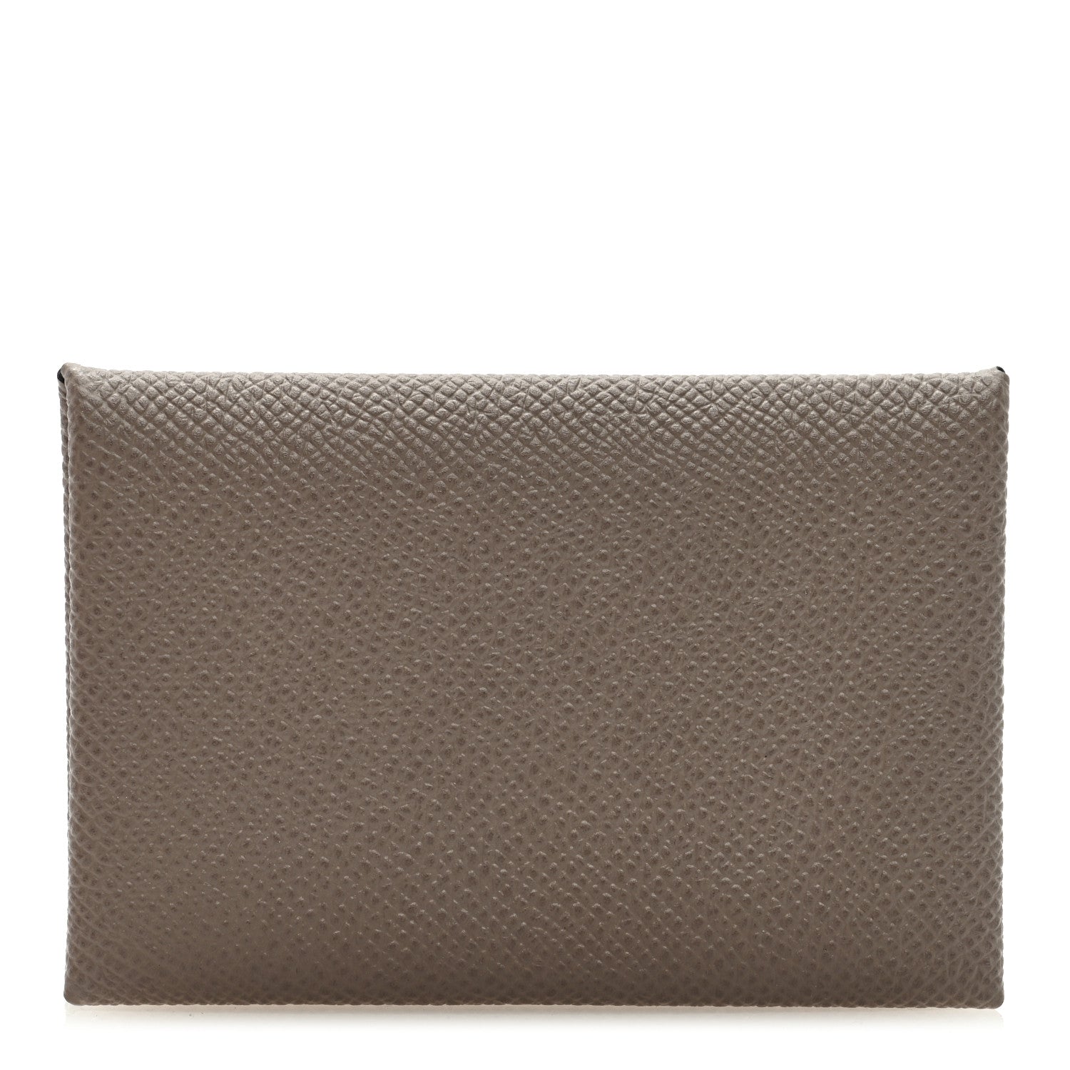Hermes Epsom Calvi Card Case Gris Asphalt 1 of 7