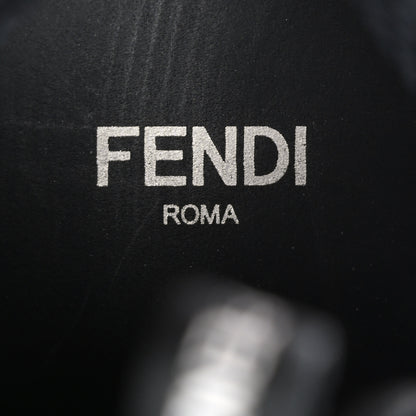 Fendi Nylon FFreedom Sneakers 36 White Rosa 9 of 12