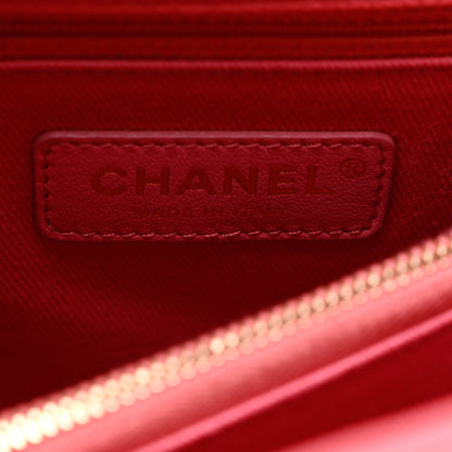 Chanel Caviar Quilted Small Coco Handle Flap Pink 6 of 11