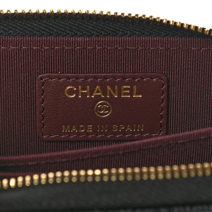 Chanel Caviar Quilted Zip Coin Purse Black 6 of 7