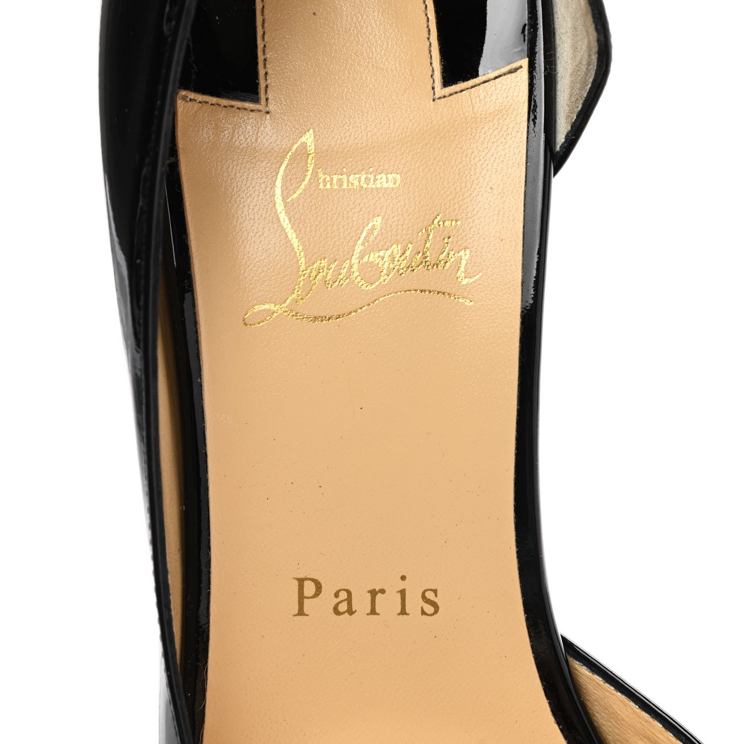 Christian Louboutin Patent Iriza 70 Pumps 40 Black 7 of 9