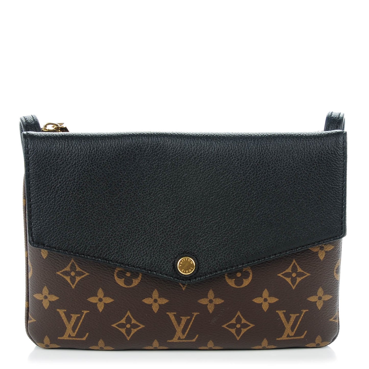 Monogram Twice Pochette Black