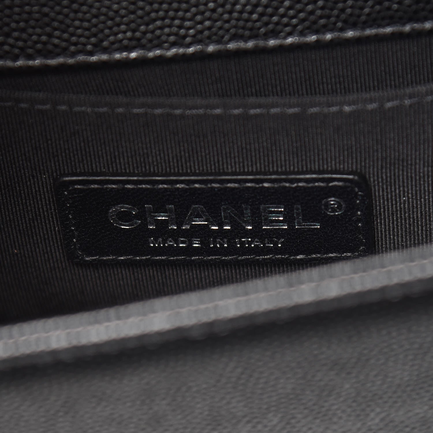 Chanel Caviar Quilted Small Boy Flap Black 8 of 10