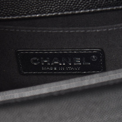 Chanel Caviar Quilted Small Boy Flap Black 8 of 10